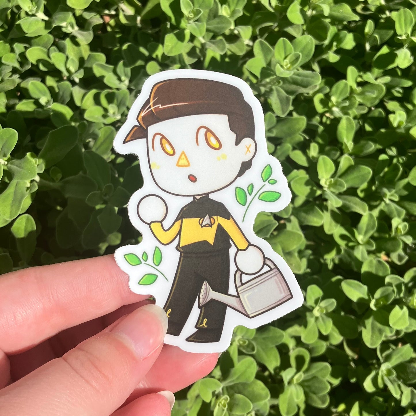 Star Crossing: Gardening With Data Sticker
