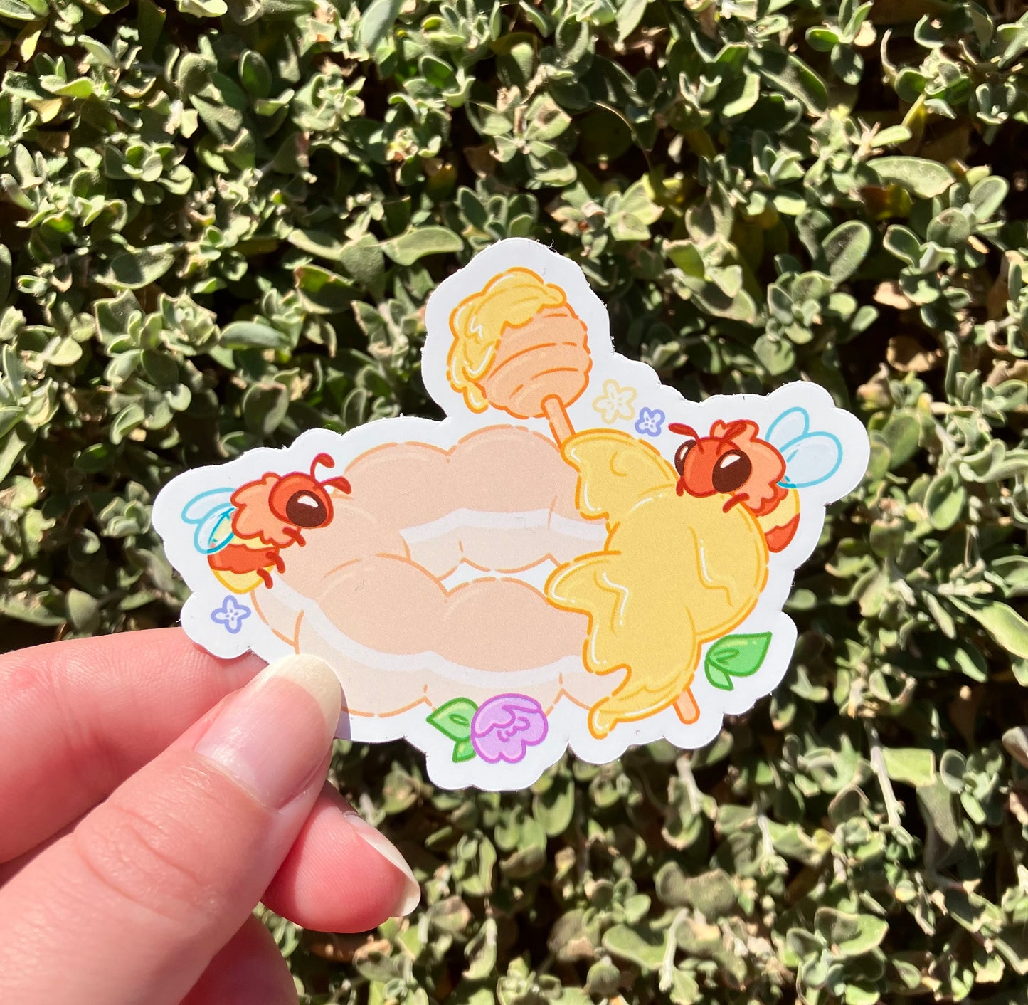 Bumble Bee Mochi Donut Sticker