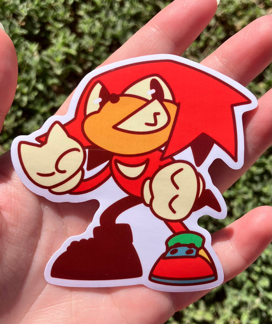 Knuckles Sticker
