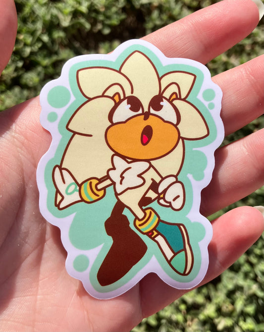 Silver Sticker